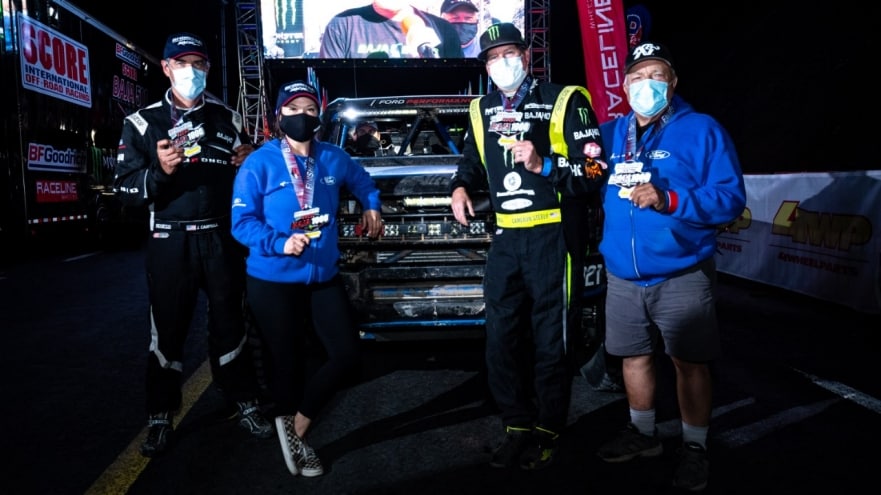 Ford Bronco Finishes Baja